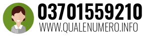 Numero di telefono 03701559210 03701559210