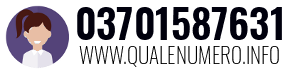 Numero di telefono 03701587631 03701587631