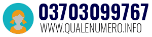Numero di telefono 03703099767 03703099767