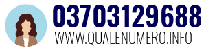 Numero di telefono 03703129688 03703129688