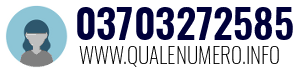 Numero di telefono 03703272585 03703272585