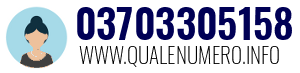 Numero di telefono 03703305158 03703305158