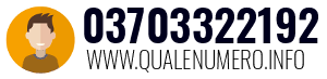 Numero di telefono 03703322192 03703322192