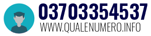 Numero di telefono 03703354537 03703354537