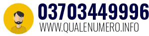 Numero di telefono 03703449996 03703449996