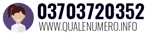 Numero di telefono 03703720352 03703720352