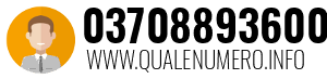 Numero di telefono 03708893600 03708893600