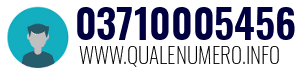 Numero di telefono 03710005456 03710005456