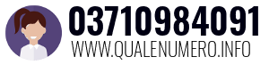 Numero di telefono 03710984091 03710984091