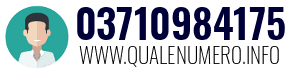 Numero di telefono 03710984175 03710984175