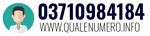 Numero di telefono 03710984184 03710984184