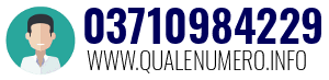 Numero di telefono 03710984229 03710984229