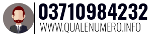 Numero di telefono 03710984232 03710984232