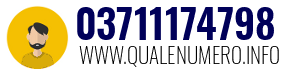 Numero di telefono 03711174798 03711174798