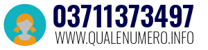 Numero di telefono 03711373497 03711373497