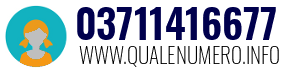 Numero di telefono 03711416677 03711416677