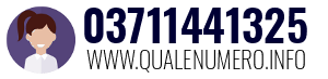 Numero di telefono 03711441325 03711441325