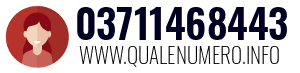 Numero di telefono 03711468443 03711468443