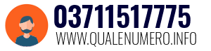 Numero di telefono 03711517775 03711517775