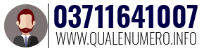 Numero di telefono 03711641007 03711641007