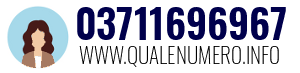 Numero di telefono 03711696967 03711696967