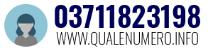 Numero di telefono 03711823198 03711823198