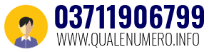 Numero di telefono 03711906799 03711906799