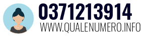 Numero di telefono 0371213914 0371213914