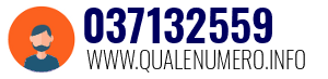 Numero di telefono 037132559 037132559