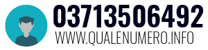 Numero di telefono 03713506492 03713506492