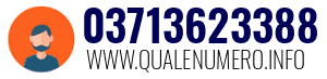 Numero di telefono 03713623388 03713623388
