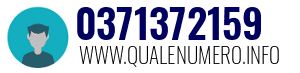 Numero di telefono 0371372159 0371372159