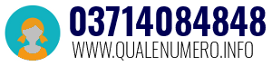 Numero di telefono 03714084848 03714084848