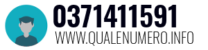 Numero di telefono 0371411591 0371411591