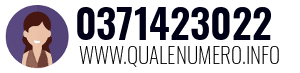 Numero di telefono 0371423022 0371423022