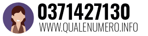 Numero di telefono 0371427130 0371427130