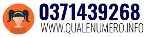 Numero di telefono 0371439268 0371439268