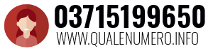 Numero di telefono 03715199650 03715199650