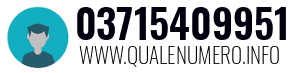 Numero di telefono 03715409951 03715409951