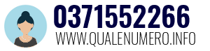 Numero di telefono 0371552266 0371552266