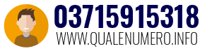 Numero di telefono 03715915318 03715915318