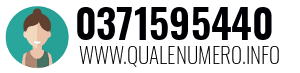 Numero di telefono 0371595440 0371595440