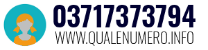 Numero di telefono 03717373794 03717373794