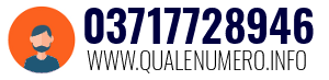 Numero di telefono 03717728946 03717728946