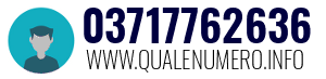 Numero di telefono 03717762636 03717762636