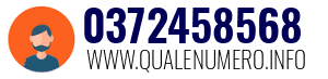 Numero di telefono 0372458568 0372458568