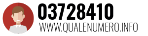 Numero di telefono 03728410 03728410