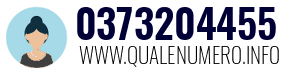 Numero di telefono 0373204455 0373204455