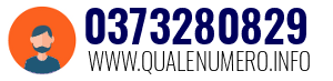 Numero di telefono 0373280829 0373280829