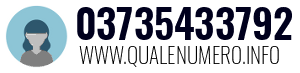 Numero di telefono 03735433792 03735433792